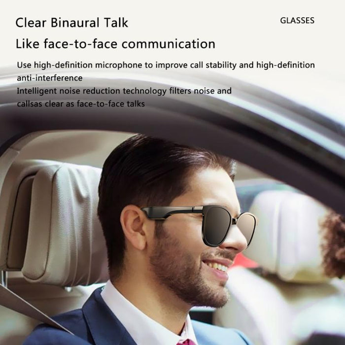 Waterproof Smart Bluetooth Sunglasses