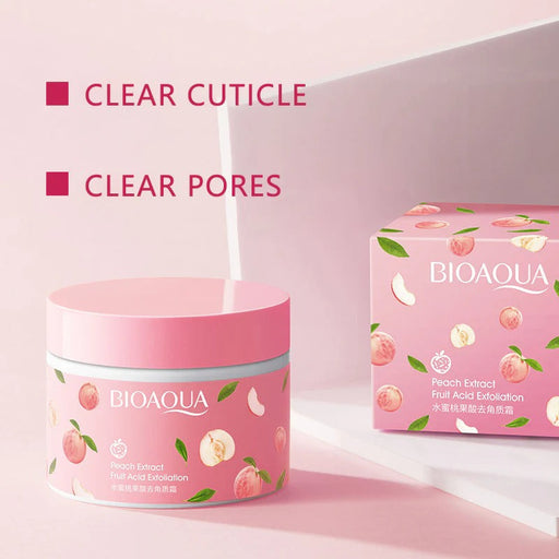 Bioaqua Peach Extract Fruit Acid Exfoliating Face Gel Cream 140g