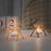 Wrought Iron Fawn Candle Holder for Elegant Home Decor and Ambiance