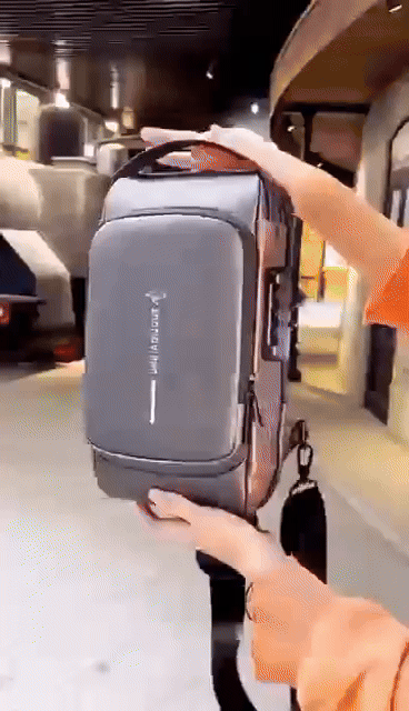 Anti-Theft Crossbody Charging Bag