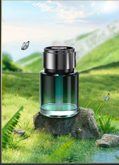 Rechargeable 160ml large-capacity glass car aromatherapy diffuser