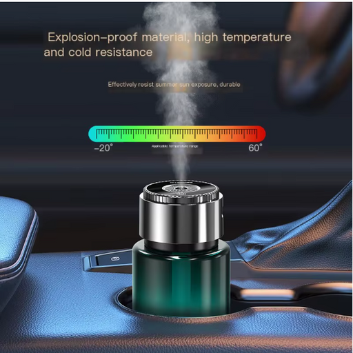 Rechargeable 160ml large-capacity glass car aromatherapy diffuser