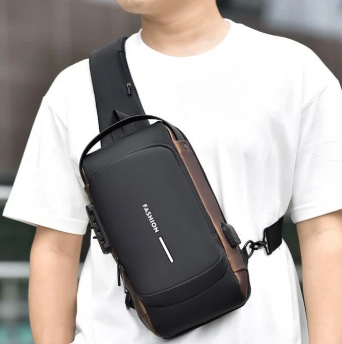 Anti-Theft Crossbody Charging Bag