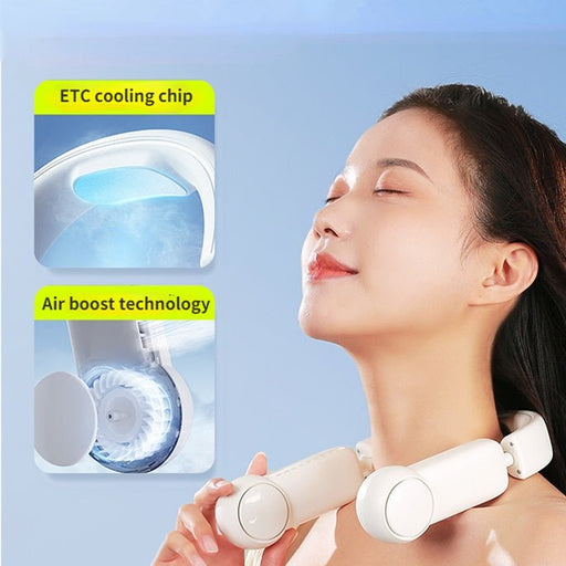Portable Mini Rechargable Neck Fan